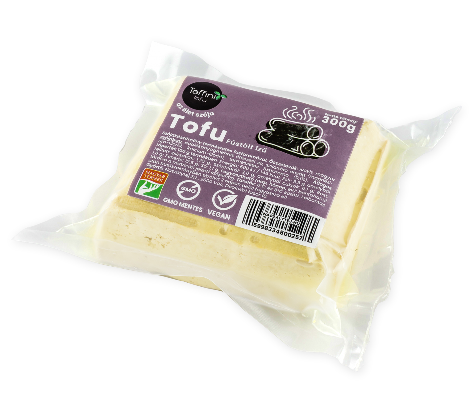 Toffini tofu füstölt zacskós 300g